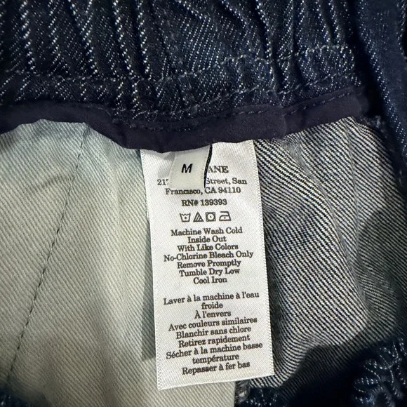 Everlane - Baggy Drawstring Jeans - Picture 8 of 9